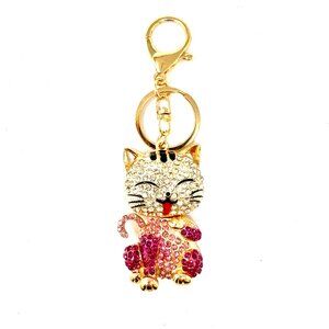 🆕💖NEW REALEASE Pink Kitty Handbag Charm